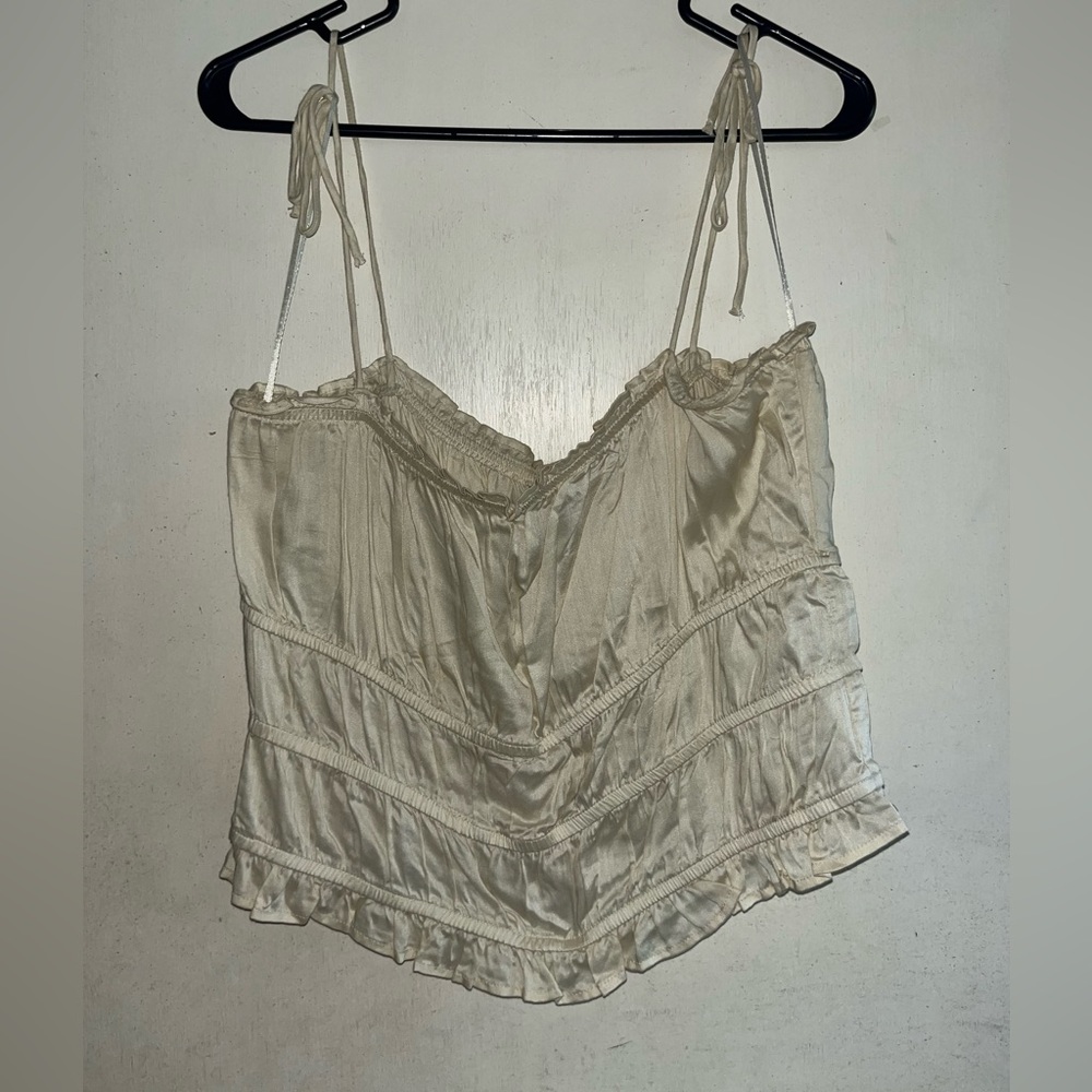 Tied strap blouse